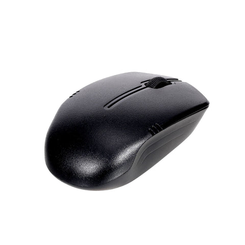 2.4G Wireless Keyboard and Optical Mouse Combo Wireless Silent Keyboard 2.4G Optical Mouse for Home Office Use Black