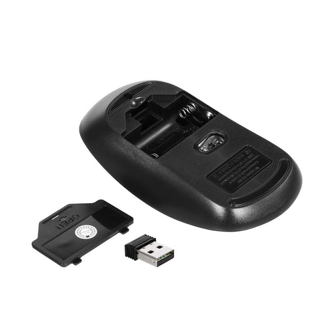 KM901 Keyboard Mouse Combo 2.4G Wireless 78 Key Mini Keyboard and Mouse Set Portable Office Combo