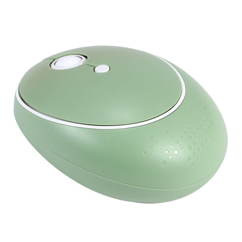 Mofii CANDY Keyboard Mouse Combo Wireless 2.4G Mixed Color 84 Key Mini  Keyboard Mouse Set with Circular Punk Key Caps Green