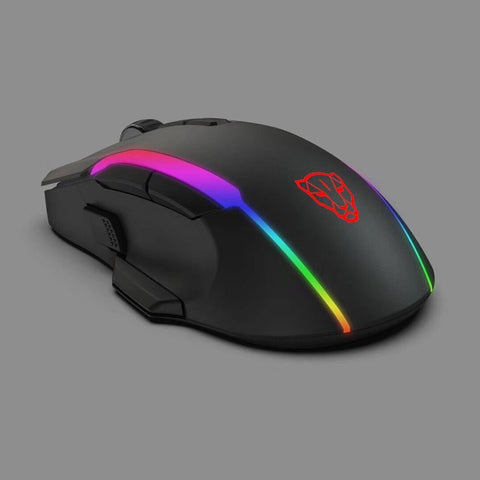 MOTOSPEED V90 Mouse USB Wired Gaming Mouse RGB Gaming Mouse Ergonomic Mice with 8 Adjustable DPI for Desktop Computer Laptop
