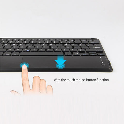 TY3310 Tablet Keyboard Protective Case BT3.0 Keyboard Detachable Protective Case with Touchpad For 9inch to 10.5inch Tablet