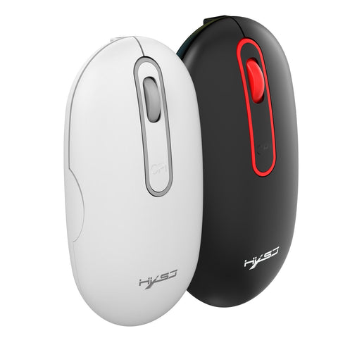 HXSJ T15 2.4G Wireless Charging Mouse Automatic Sleep Wireless Mute Office Mouse with Adjustable DPI