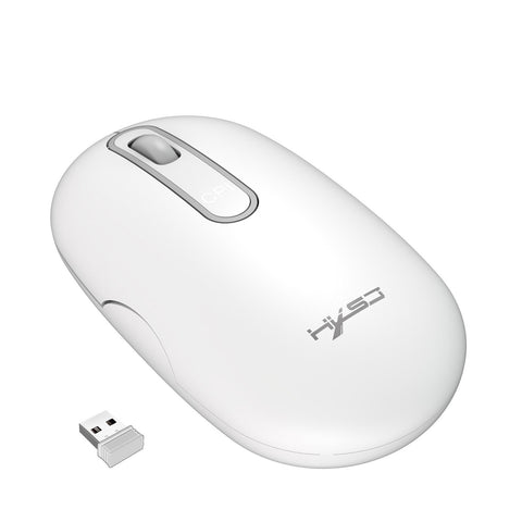 HXSJ T15 2.4G Wireless Charging Mouse Automatic Sleep Wireless Mute Office Mouse with Adjustable DPI