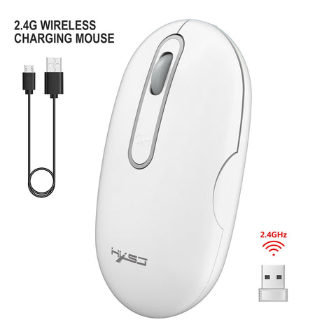 HXSJ T15 2.4G Wireless Charging Mouse Automatic Sleep Wireless Mute Office Mouse with Adjustable DPI