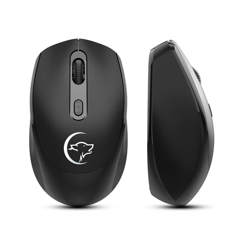 YWYT G839 2.4G Wireless Optical Mouse 1200/1600/2400 Adjustable DPI Ergonomic Gaming Office Mouse for PC/Laptop