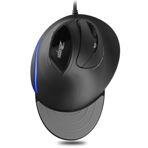 ZELOTES T-30 Wired Optical Mouse Vertical Mouse USB Wired Gaming Mouse 6 Keys Ergonomic Mice with 4 Adjustable DPI for PC Laptop