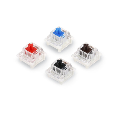 General Mechanical Keyboard Shaft Switch Replaceable Mechanical Keyboard Switch OUTMU Mechanical Blue Switch 68PCS