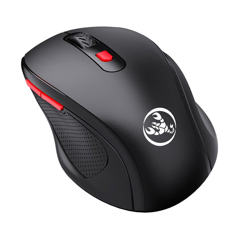 HXSJ T67 BT3.0/BT5.0 Wireless Mouse 6 Keys Mute Office Gaming Mouse Ergonomic Mice with 3-level Adjustable DPI for PC Laptop