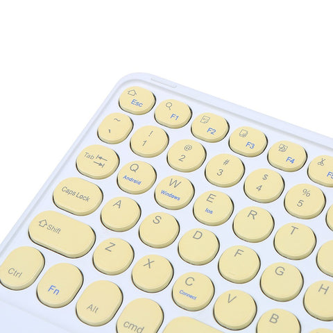 BT Intelligent Keyboard with Rechargeable Button Multi-function Keys