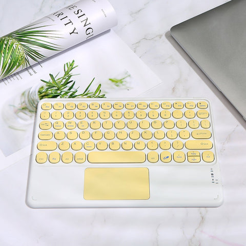 BT Intelligent Keyboard with Rechargeable Button Multi-function Keys