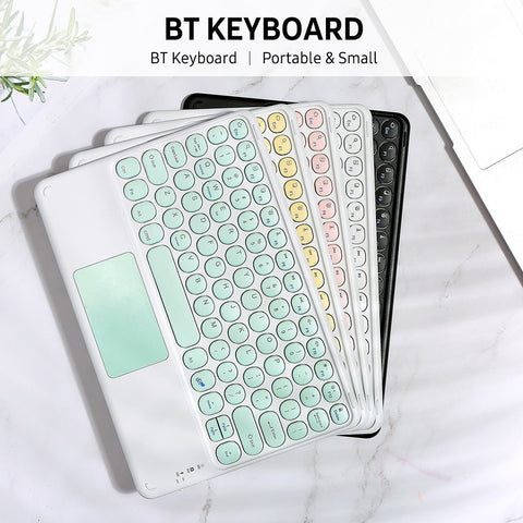 BT Intelligent Keyboard with Rechargeable Button Multi-function Keys