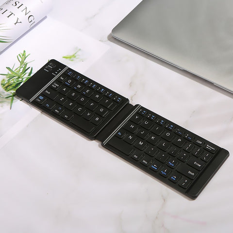 Convenient Folding BT Keyboard Compatibility Intelligent Matching Simple & Compact Long-lasting Battery Life