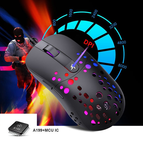 HXSJ Wired Keyboard and Mouse Combo V400 35 Keys Single-hand Gaming Keyboard+A904 RGB Gaming Mouse Set for PC Laptop
