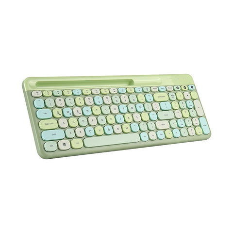 Mofii Wireless BT Keyboard Multi-device Switching Integrated Slot Multimedia Shortcut Keys Intelligent Power Saving