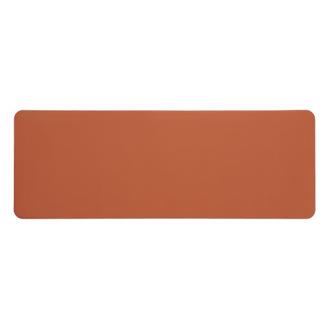 COZE PU Desk Pad Mouse Pad Durable&Wear-resisting Waterproof Fabric Light Anti-fingerprint Easy to Clean PU Material Black