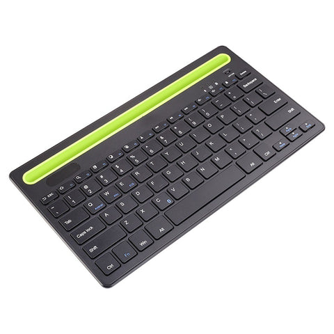 BT 3.0 Keyboard Wireless Rechargeable 78-key Keyboard with Phone Tablet Slot Scissor Switch Auto Sleep Mode