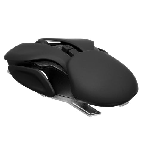 2.4G Wireless Mouse Ergonomic Office Mouse 10m Transmission Distance 3-level Adjustable DPI Plug and Play for PC Laptop Black
