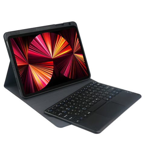 Detachable BT Keyboard Case with Touchpad Compatible with iPad Air3 10.5(2019)/iPad Pro 10.5/iPad 10.2(2019)/iPad 10.2(2020) Black