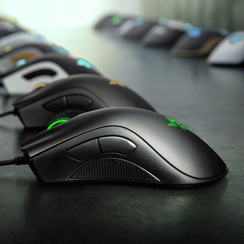 Razer Gaming Keyboard Mouse Combo Cynosa Pro 104 Keys Backlight Gaming Keyboard DeathAdder Essential 6400DPI Mouse Set Black