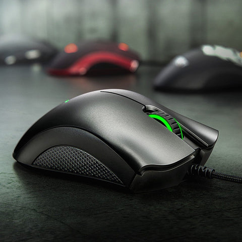 Razer Gaming Keyboard Mouse Combo Cynosa Pro 104 Keys Backlight Gaming Keyboard DeathAdder Essential 6400DPI Mouse Set Black