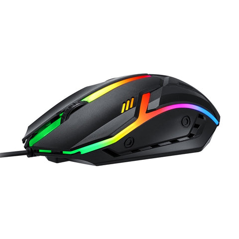 T-WOLF TF800 Four-piece Gaming Combo 104 Keys Keyboard 4-color Breathing Light Mouse 3.5mm Gaming Headset Anti-slip Mouse Pad