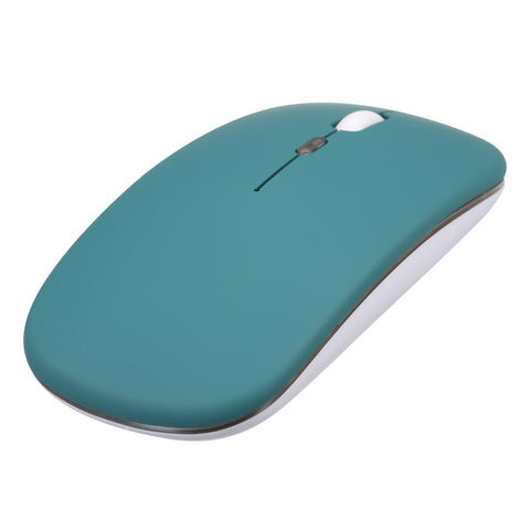 2.4G+BT3.0 Wireless Dual-mode Mouse Mute Office Mouse 3-gear Adjustable DPI Built-in Rechargeable Lithium Battery Light Pink