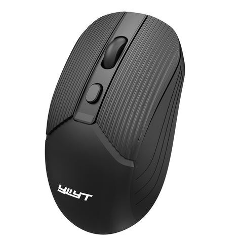 YWYT G862 2.4G Wireless Mouse 3-gear Adjustable DPI Ergonomic Design Plug and Play for Desktop Computer Laptop Black