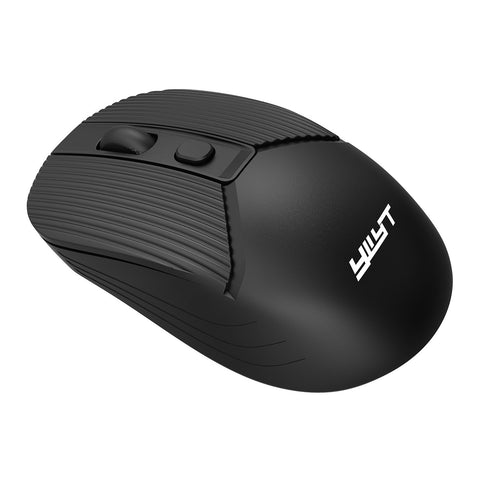 YWYT G862 2.4G Wireless Mouse 3-gear Adjustable DPI Ergonomic Design Plug and Play for Desktop Computer Laptop Black