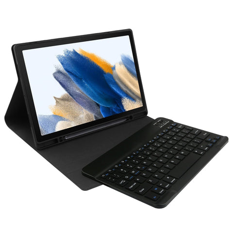 Detachable Tablet Protective Case with BT Keyboard Pen Slot Compatible with Samsung Galaxy Tab A8 10.5 inch SM-X200/SM-X205/SM-X207