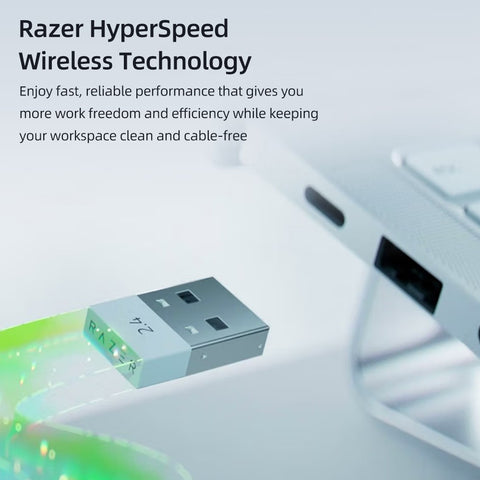 Razer Pro Click Mini Wireless Mouse BT+2.4G Dual-mode Connection Small and Portable 7 Programmable Buttons Support 4 Devices
