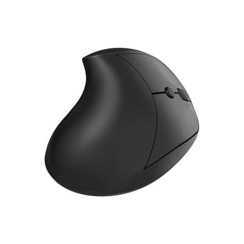 HXSJ X10 2.4G Wireless Vertical Mouse Ergonomic Mice 3-gear Adjustable DPI Built-in 600mAh Rechargeable Lithium Battery Black
