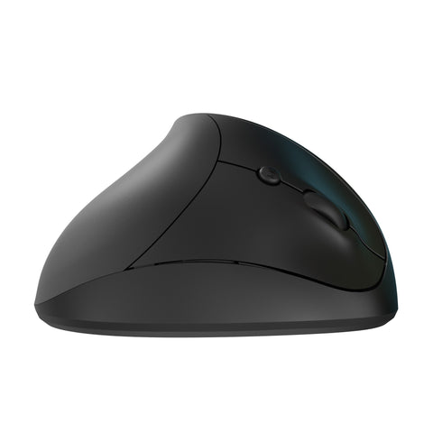 HXSJ X10 2.4G Wireless Vertical Mouse Ergonomic Mice 3-gear Adjustable DPI Built-in 600mAh Rechargeable Lithium Battery Black