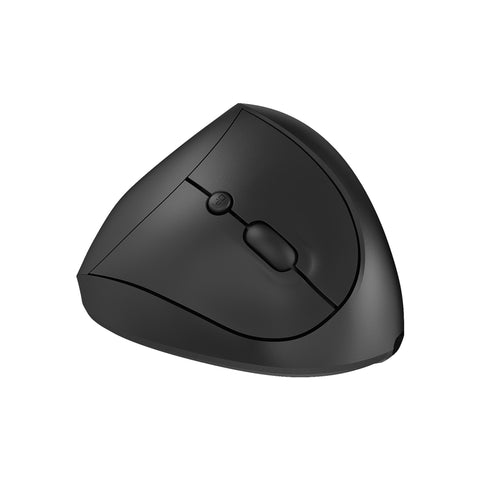 HXSJ X10 2.4G Wireless Vertical Mouse Ergonomic Mice 3-gear Adjustable DPI Built-in 600mAh Rechargeable Lithium Battery Black