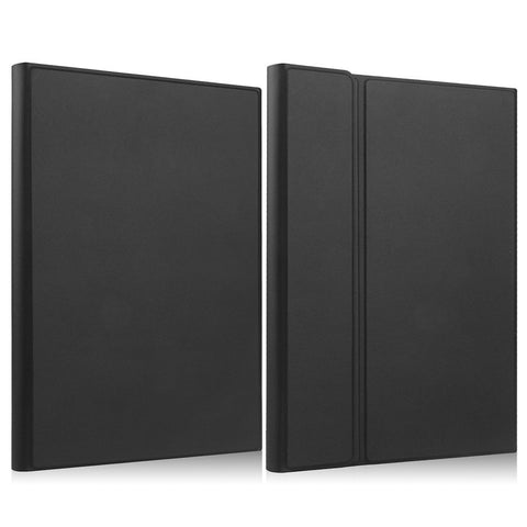 Portable Detachable Tablet Protective Case with BT Keyboard Pen Slot Compatible with Samsung Tab S6 Lite 10.4/P610/P615 Black