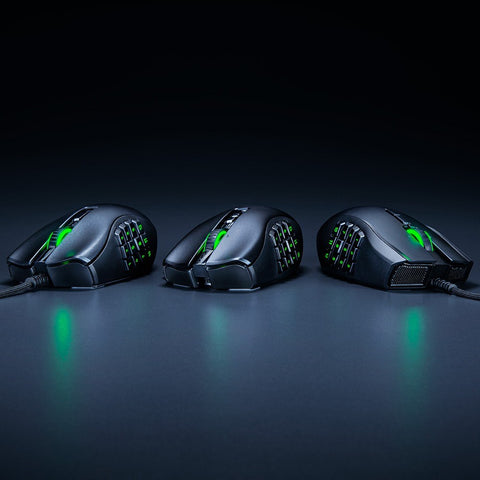 Razer Naga X MMO Wired RGB Gaming Mouse Lightweight Mouse with 2nd-gen Razer Optical Mouse Switch 16 Programmable Buttons