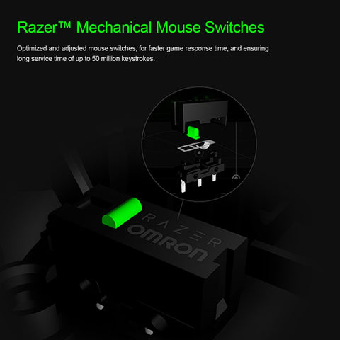 Razer Naga Trinity Gaming Mouse Wired Mice 16,000 DPI Optical Sensor Chroma RGB Lighting Replaceable Side Plate 2/7/12 Button Configurations Mechanical Switches