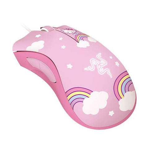 Razer Hello Kitty Limited Computer Game Office Pink Purgatory Viper Mouse Pad Set Hello Kitty Limited Mouse + Mouse Pad Set