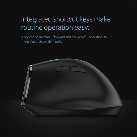 ZELOTES F-36A 2.4G Wireless Mouse Charging Blu-ray 6-button Optical mouse 3 level DPI black