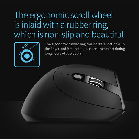 ZELOTES F-36A 2.4G Wireless Mouse Charging Blu-ray 6-button Optical mouse 3 level DPI black