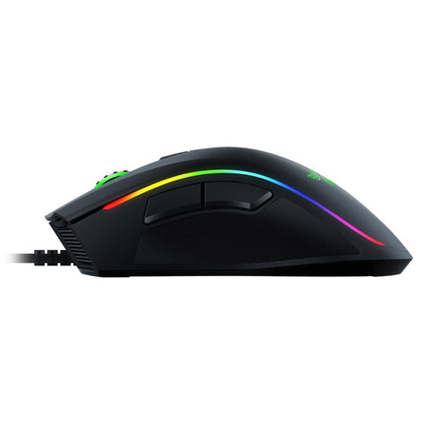 Razer Mamba Elite Wired Gaming Mouse Chroma Lighting 16000 DPI 5G Optical Sensor 9 Programmable Buttons Ergonomic Design