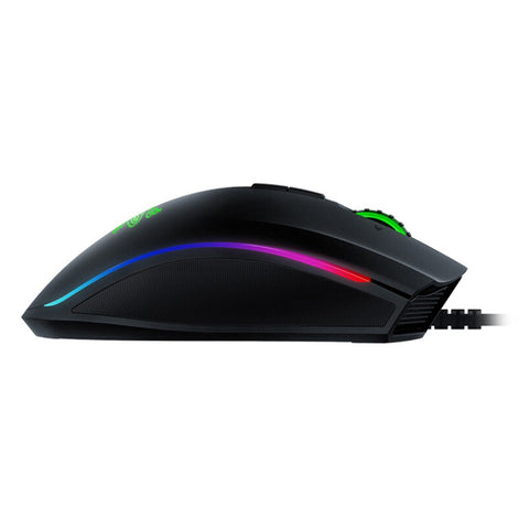 Razer Mamba Elite Wired Gaming Mouse Chroma Lighting 16000 DPI 5G Optical Sensor 9 Programmable Buttons Ergonomic Design