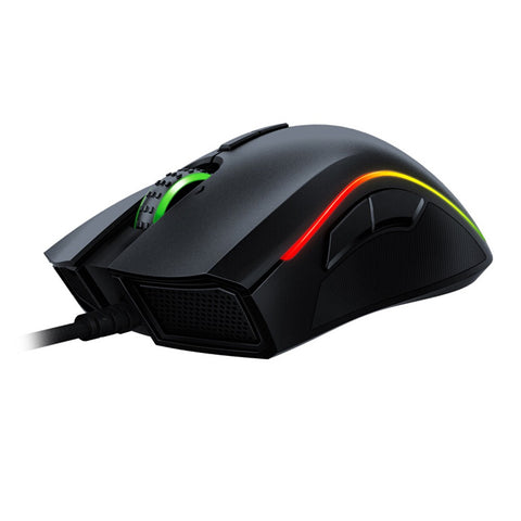 Razer Mamba Elite Wired Gaming Mouse Chroma Lighting 16000 DPI 5G Optical Sensor 9 Programmable Buttons Ergonomic Design