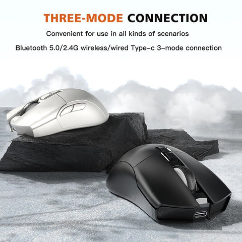 Motospeed Darmoshark N3 Wireless BT  3 Mode Gaming esports Mouse 26000DPI 7 key Optical PAM3395 Lightweight portable computer mouse suitable for laptop computers