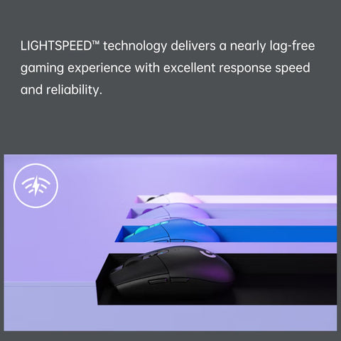 Logitech G304 LIGHTSPEED Wireless Gaming Mouse 12000DPI with 6 Programmable Keys for Computer PC Laptop