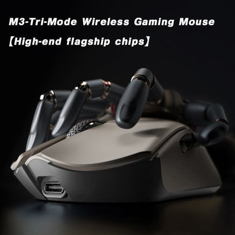 Motospeed Darmoshark 2.4G Wireless  Mouse BT5.0 Slim Rechargeable Mouse 4800 DPI