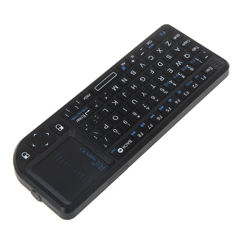 Rii mini X1 Handheld 2.4G Wireless Air Mouse Touchpad gaming keyboard for Phone Android TV Box PC Notebook