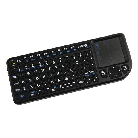 Rii mini X1 Handheld 2.4G Wireless Air Mouse Touchpad gaming keyboard for Phone Android TV Box PC Notebook