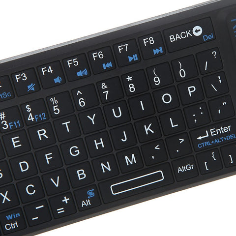 Rii mini X1 Handheld 2.4G Wireless Air Mouse Touchpad gaming keyboard for Phone Android TV Box PC Notebook