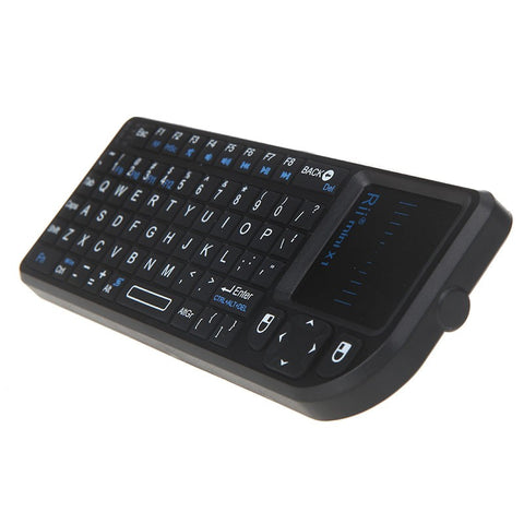 Rii mini X1 Handheld 2.4G Wireless Air Mouse Touchpad gaming keyboard for Phone Android TV Box PC Notebook
