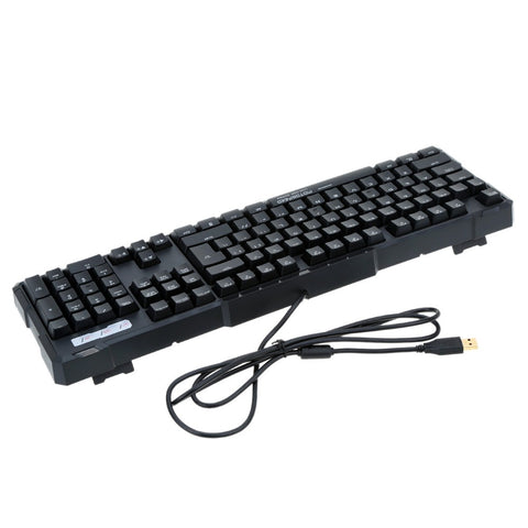 MOTOSPEED Professional Mechanical Gaming Esport Keyboard with Tactile High-speed 104 Keys Anti-ghosting Blue Switches USB Wired
